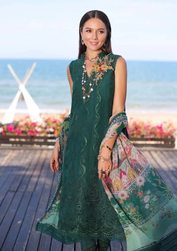Noor by Saadia Asad Luxury Chikankari Lawn D1-B