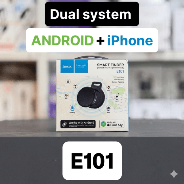 Hoco E101 Dual Anti-lost Device Tracker (Android & iOS Support)