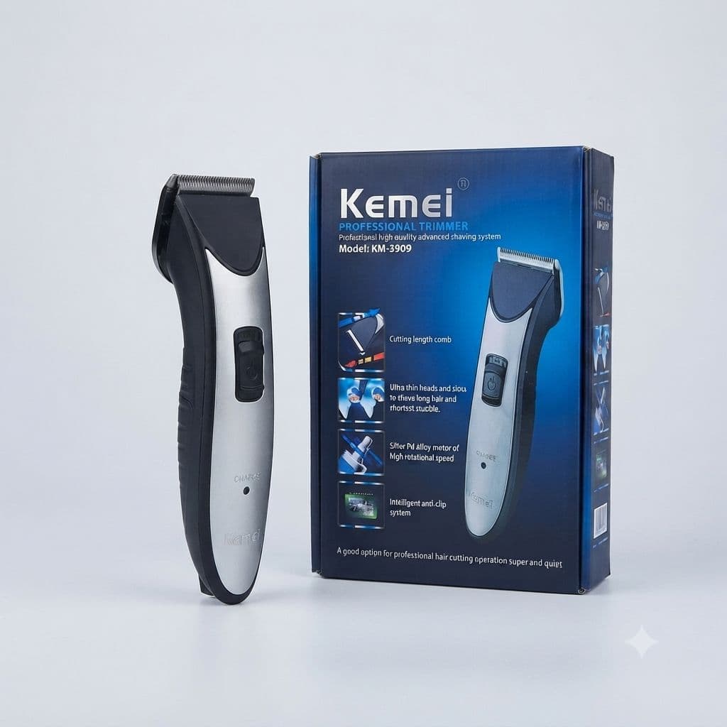 Kemei KM-3909 Professional Electric Hair Clipper & Trimmer for Men