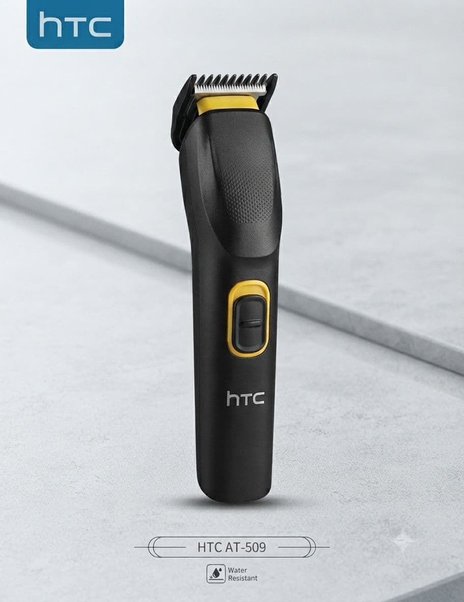 HTC AT-509 Professional Adjustable Trimmer – নিখুঁত গ্রুমিংয়ের নির্ভরযোগ্য সঙ্গী
