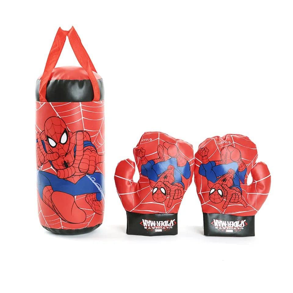 Spider-Man Kids Boxing Set punching bag