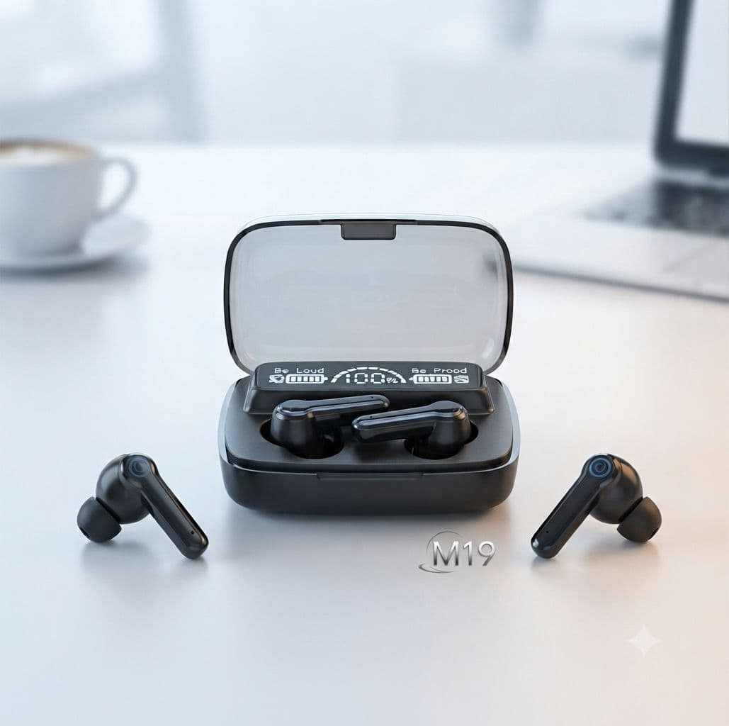 M19 TWS Wireless Earbuds: প্রিমিয়াম সাউন্ড ও আধুনিক প্রযুক্তির পারফেক্ট কম্বিনেশন