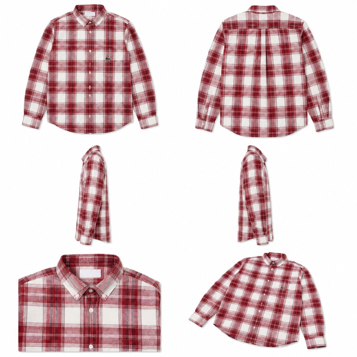 Men's full sleeve classic check shirt.
