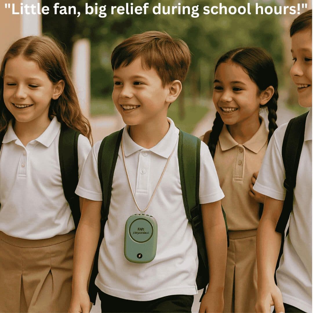 Mini Neck Fans with Adjustable