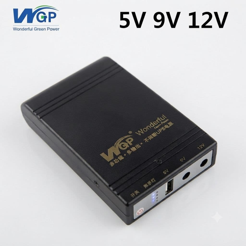 WGP Mini UPS 10400mAh – নিরবচ্ছিন্ন ইন্টারনেটের নির্ভরযোগ্য পাওয়ার ব্যাকআপ