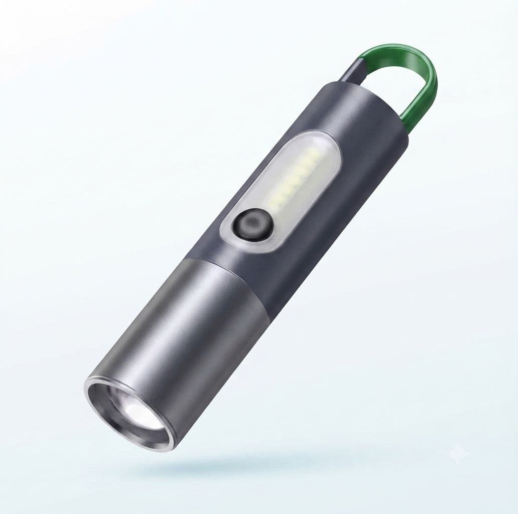 Tolosh Digital Thunder X Rechargeable LED Flashlight - রিচার্জেবল মাল্টিপারপাস এলইডি টর্চ লাইট