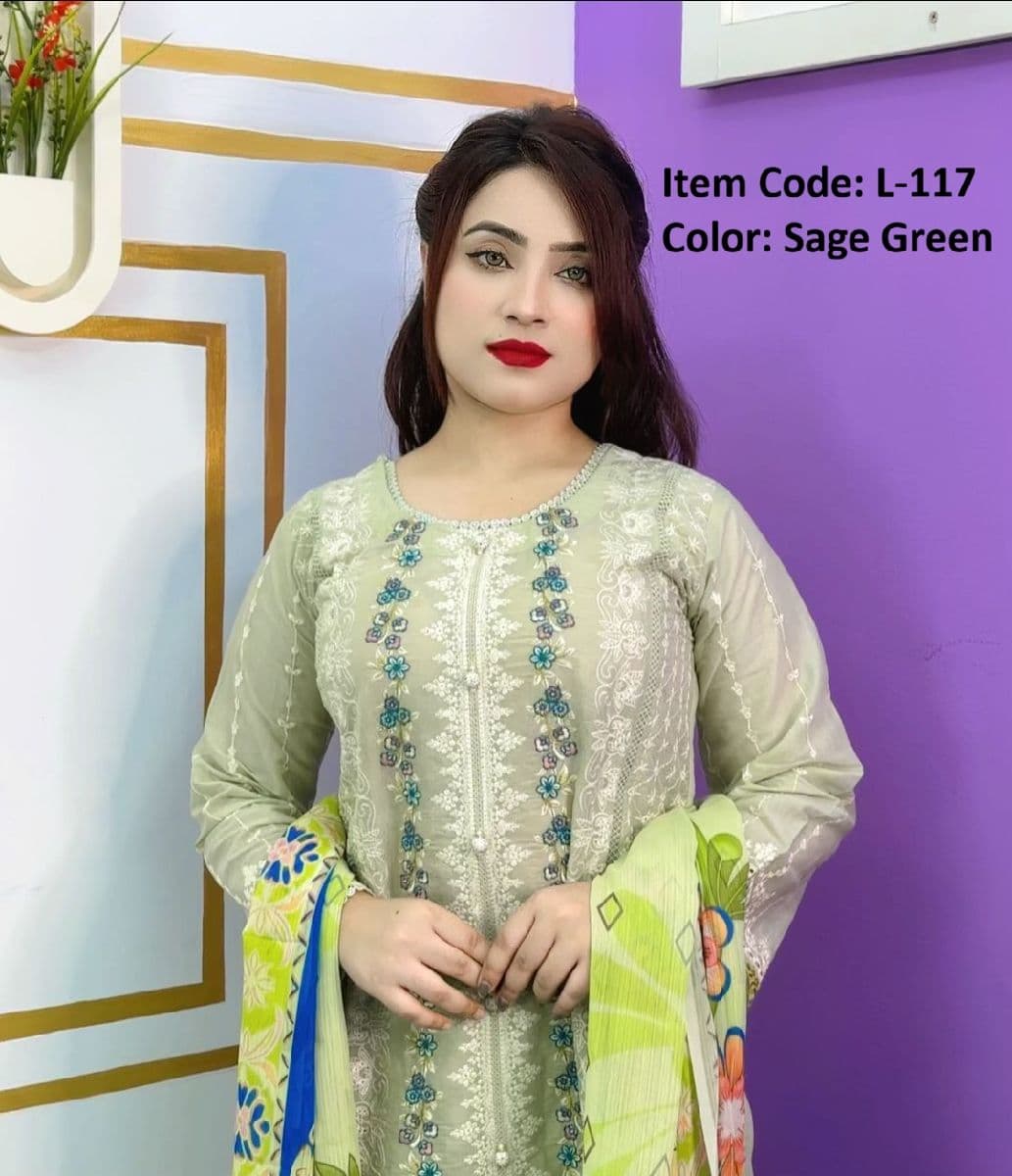 Pakistani Inspired 3- Piece