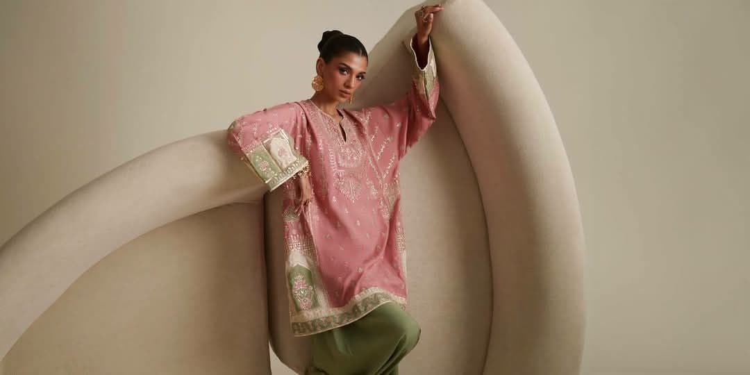 Pakistani inspired Farshi dress