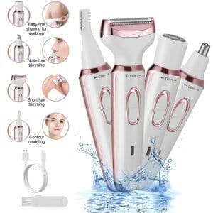 4 in 1 Women Body Hair Removal Shaver