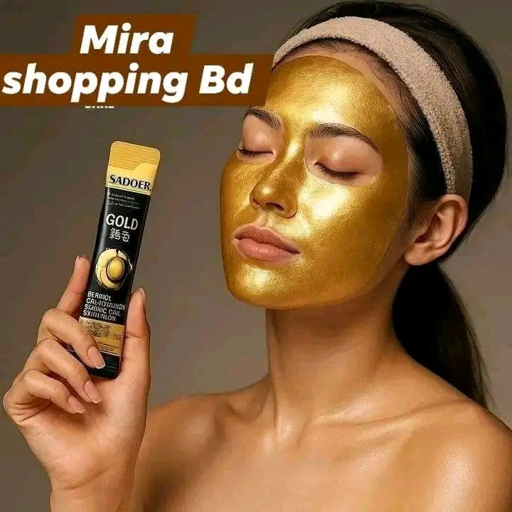 gold mask