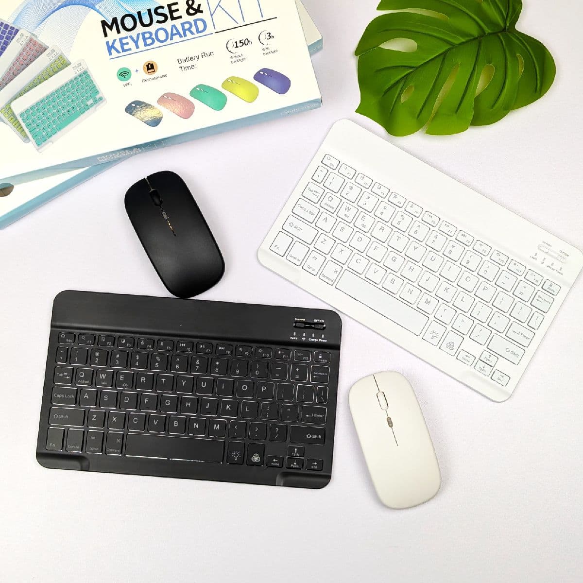 Computer Items13144Wireless Mouse & Keyboard Combo Kit (Slim & Stylish Design)